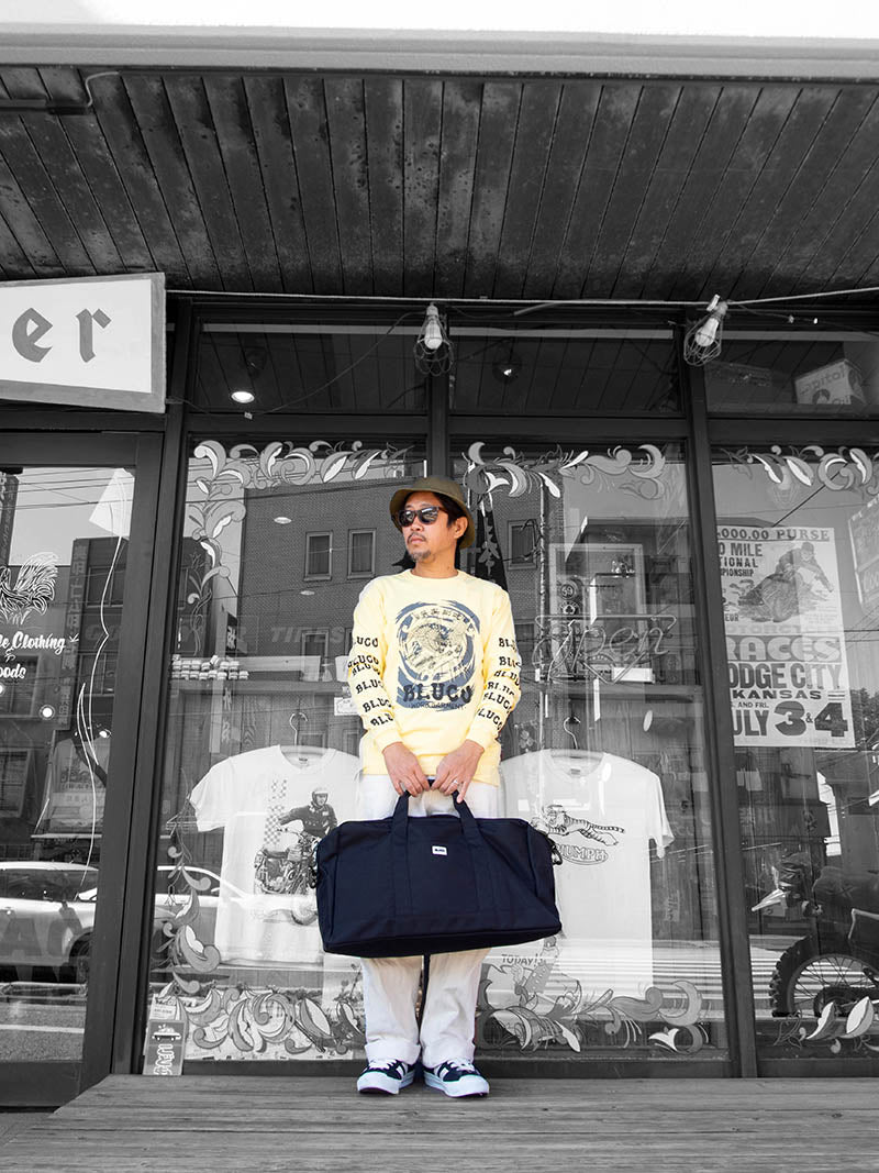 BURIC NYLON BOSTON BAG