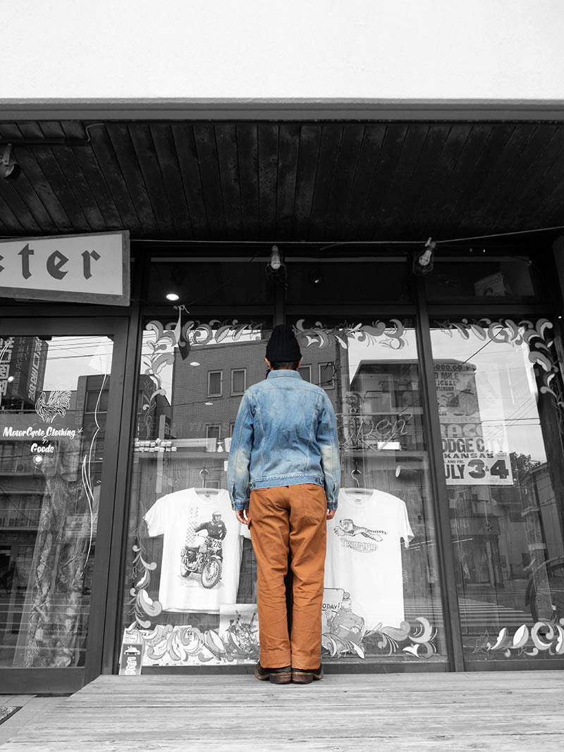 SELVEDGE DENIM 3rd JKT -Blue Used Wash-