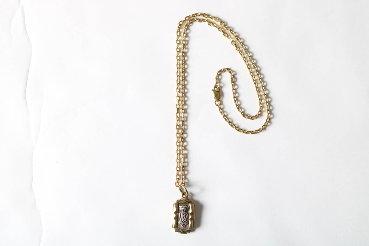 J.L COLLEGE NECKLACE
