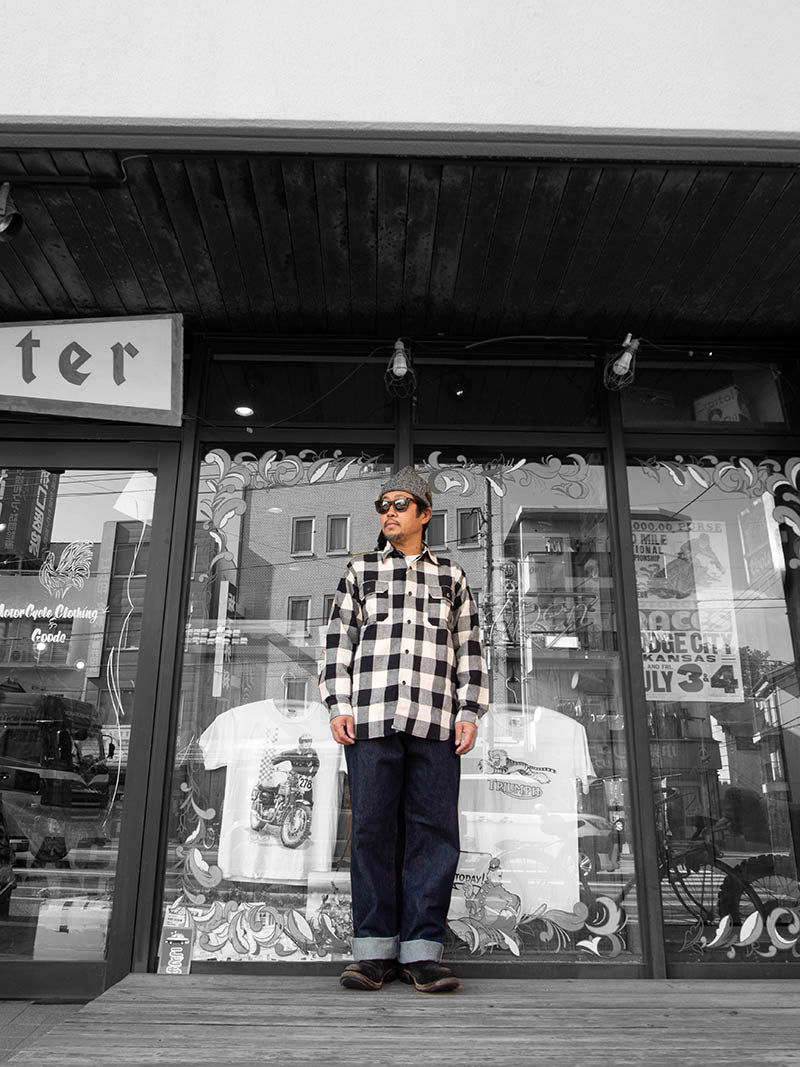 Deluxe Shirt, Open Front, Buffalo Check