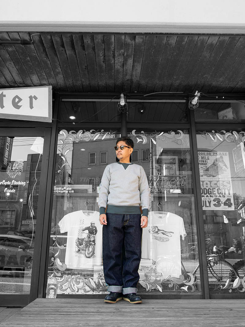 COZUN RIB CREW SWEAT