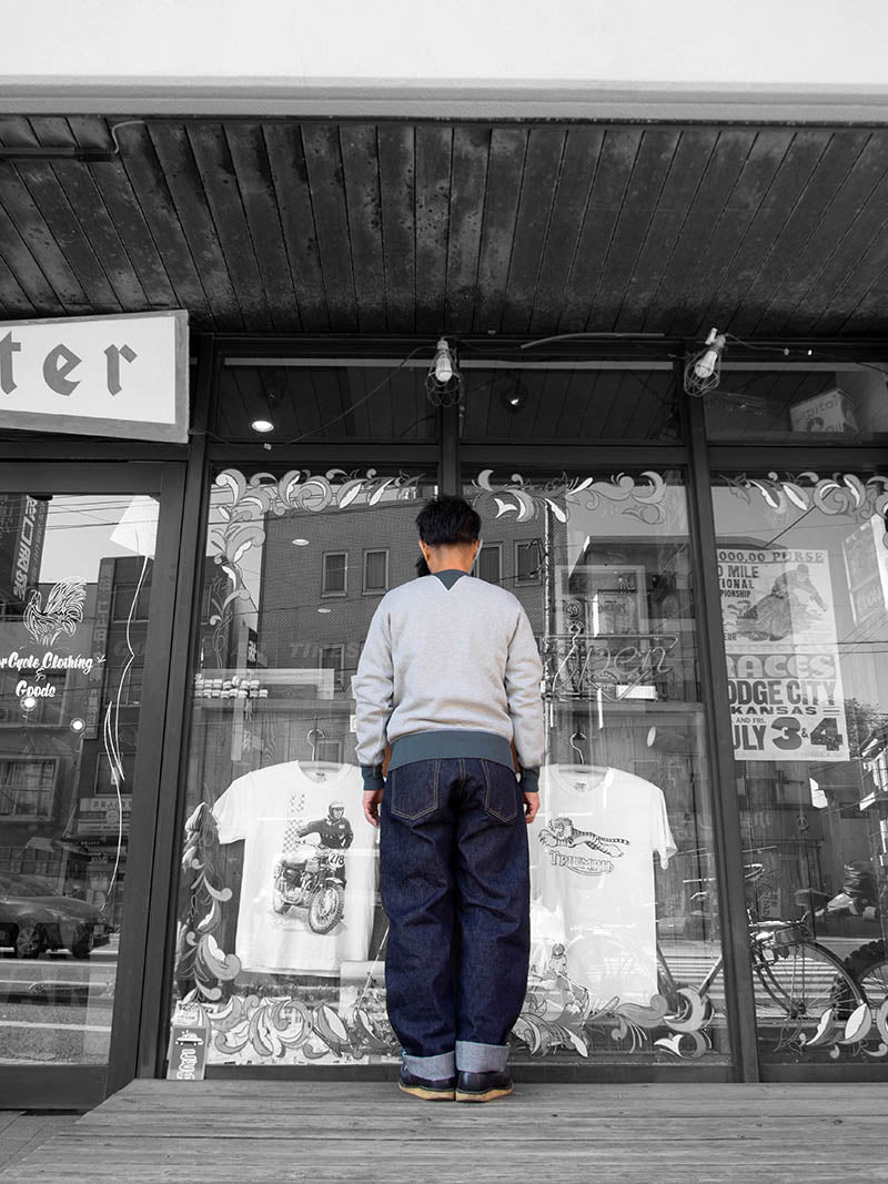 COZUN RIB CREW SWEAT