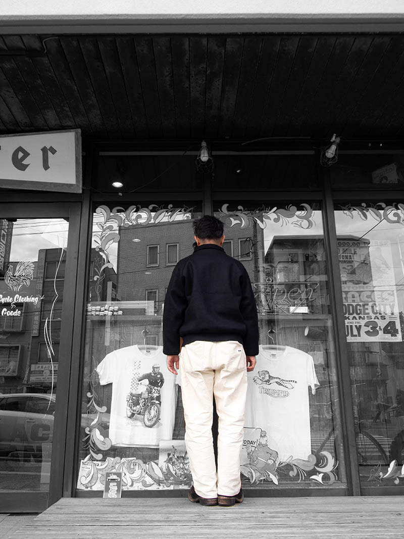 HEAVY MELTON AWARD JACKET