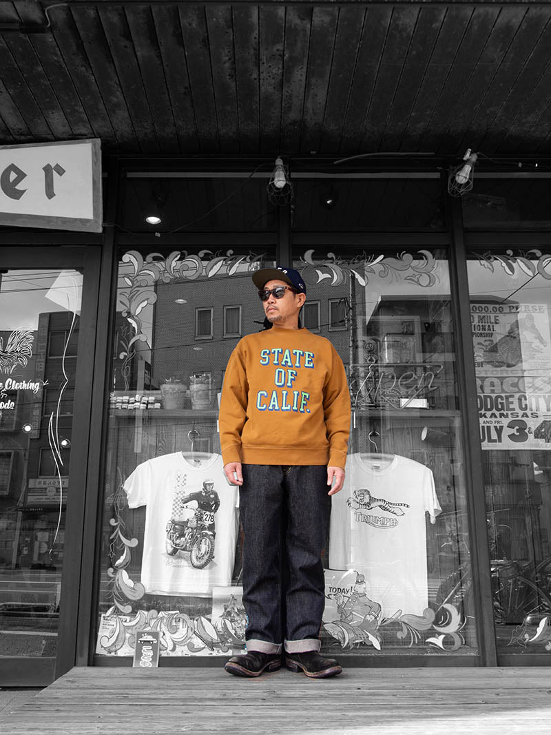 ”STATE OF CALIF" ATHLETIC CREW SWEAT