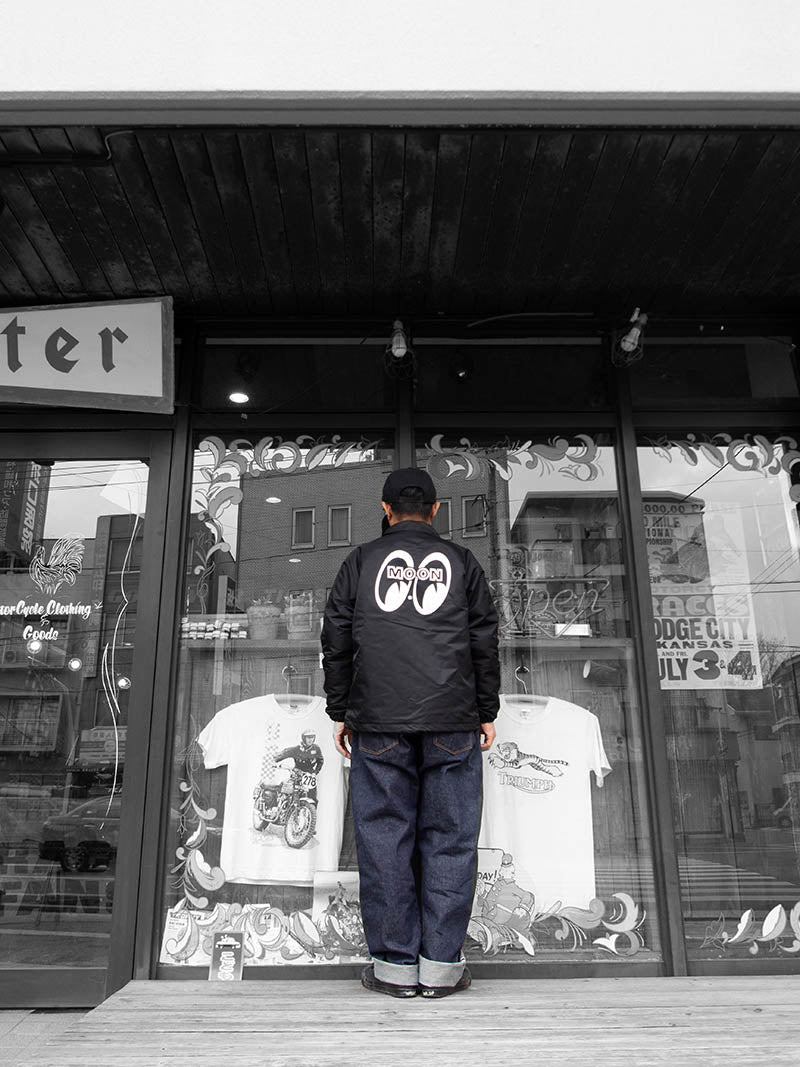 "MOONEYES x DOGTOWN x BLUCO" COACH JACKET