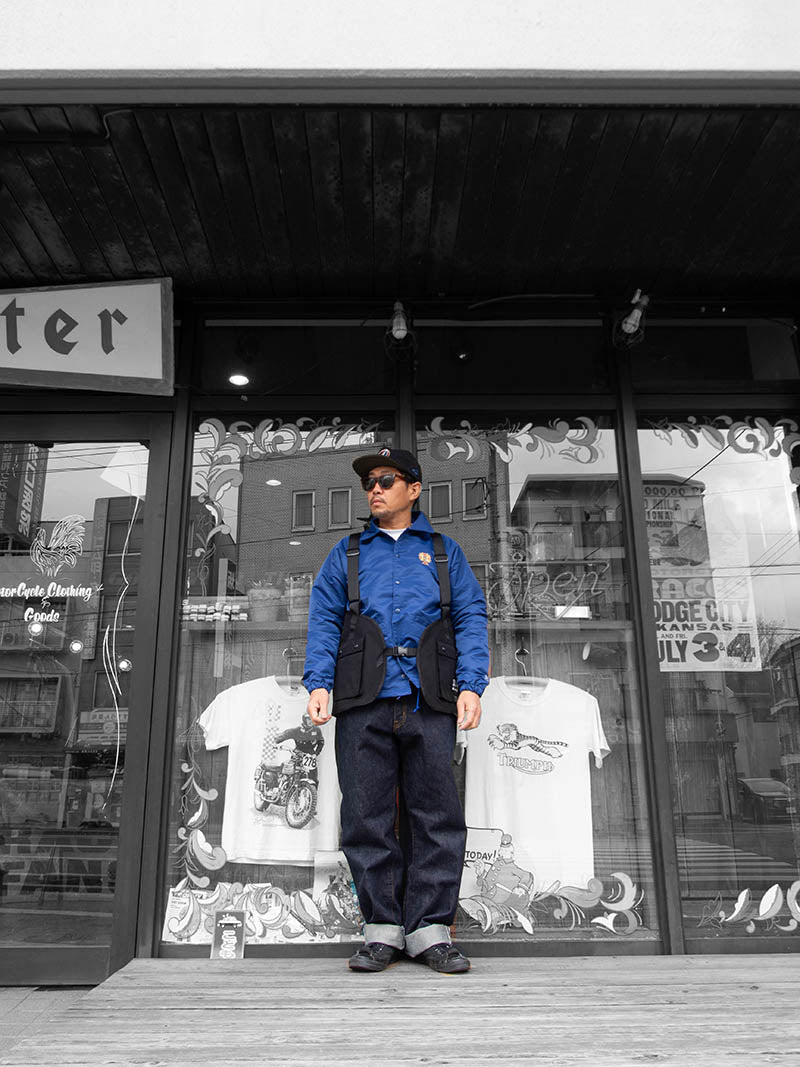 "MOONEYES x DOGTOWN x BLUCO" UTILITY VEST