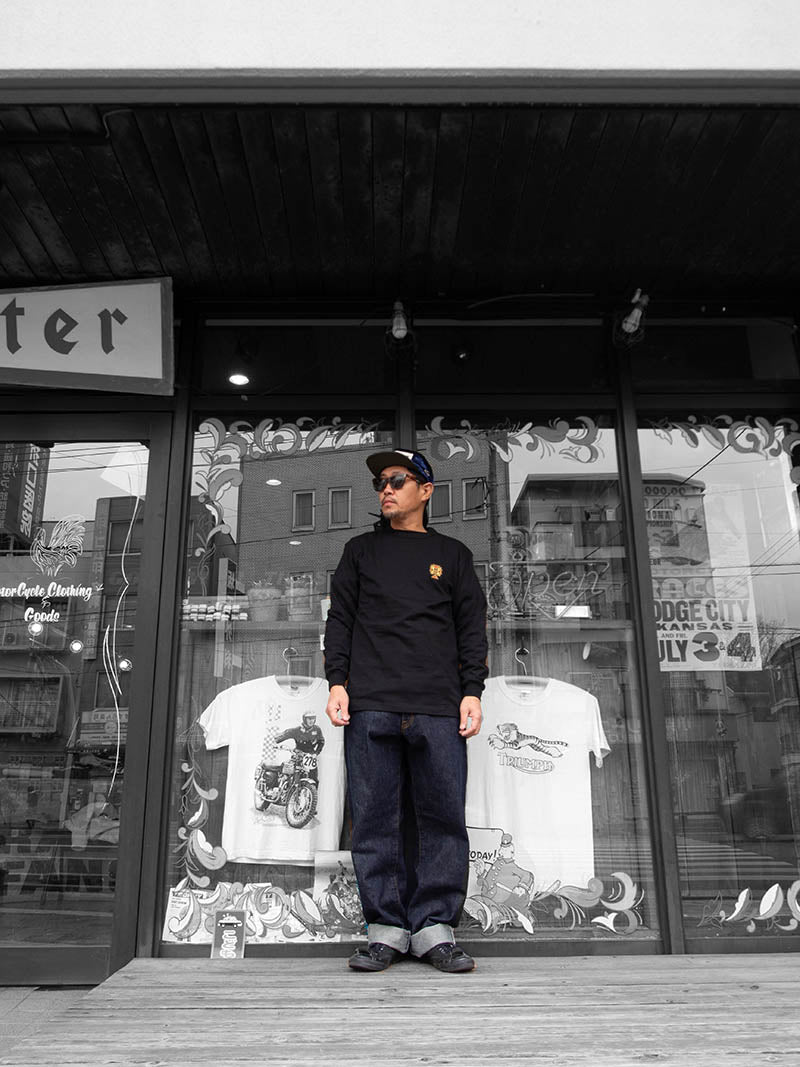 "MOONEYES x DOGTOWN x BLUCO" PRINT L/S