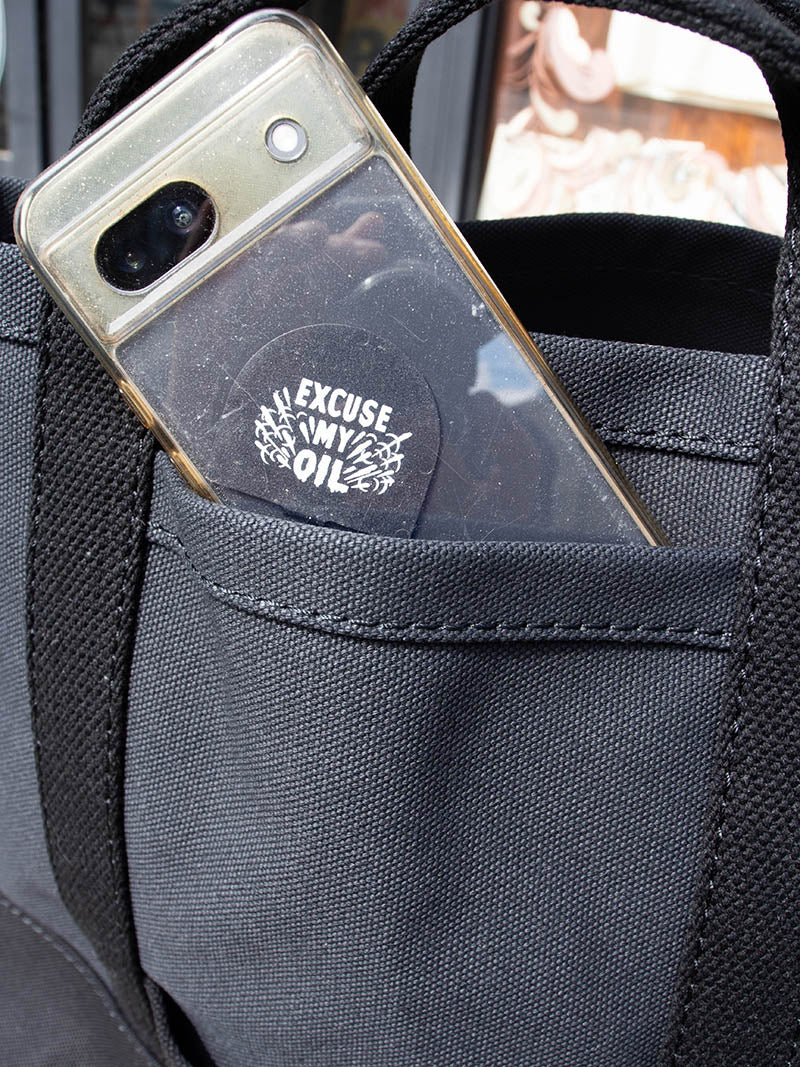 Tool Bag, Medium -Black x Black-