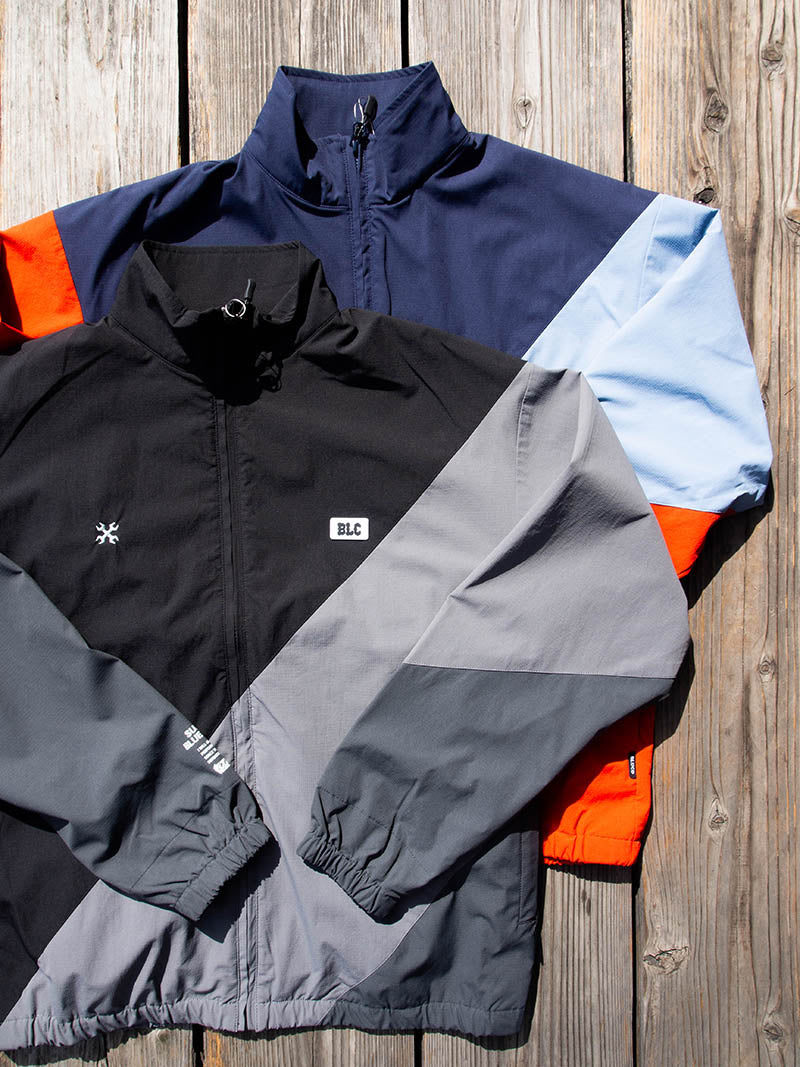 STRETCH TRACK JACKET -COMBINATION-