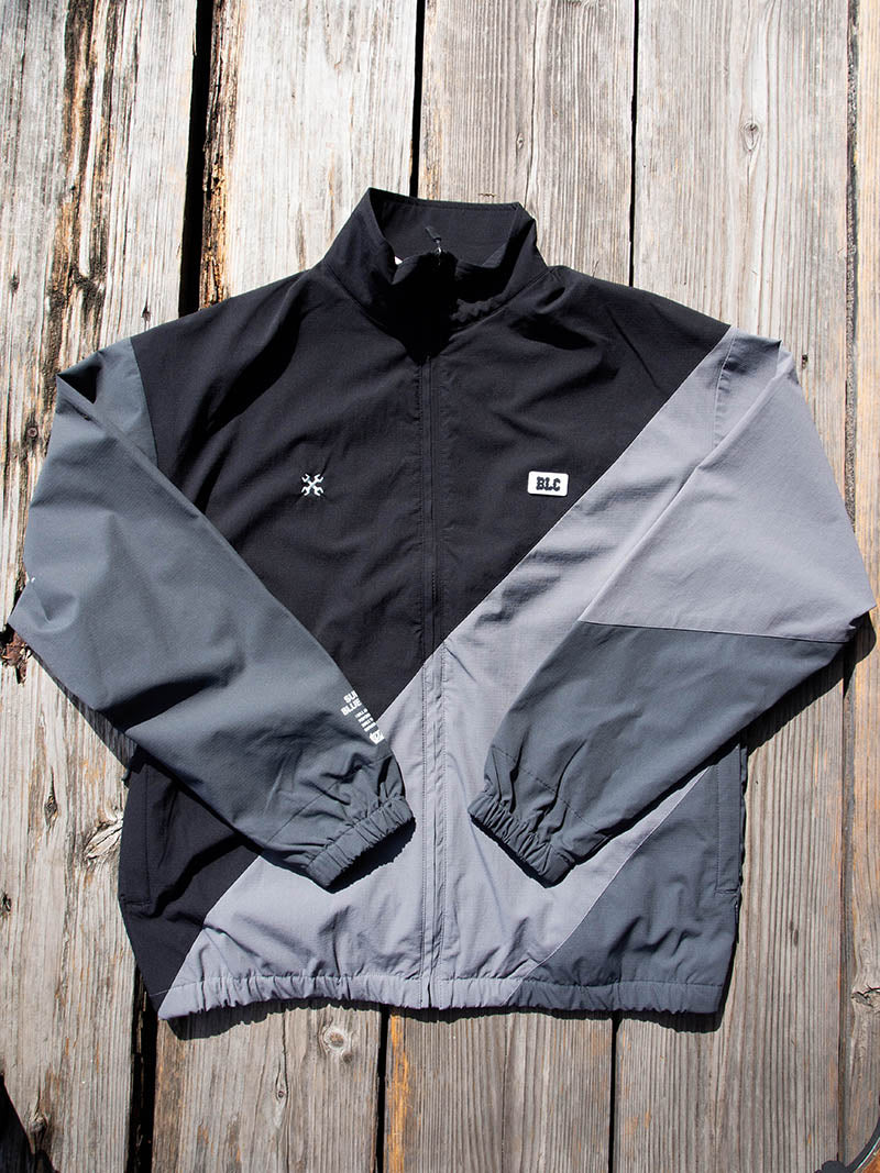 STRETCH TRACK JACKET -COMBINATION-