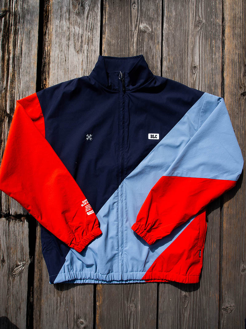 STRETCH TRACK JACKET -COMBINATION-