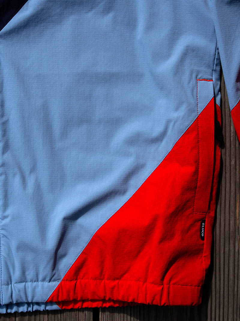 STRETCH TRACK JACKET -COMBINATION-