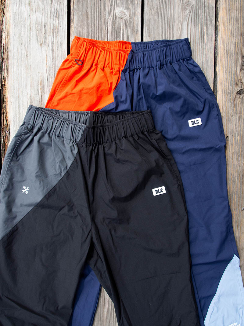 STRETCH TRACK PANTS -COMBINATION-