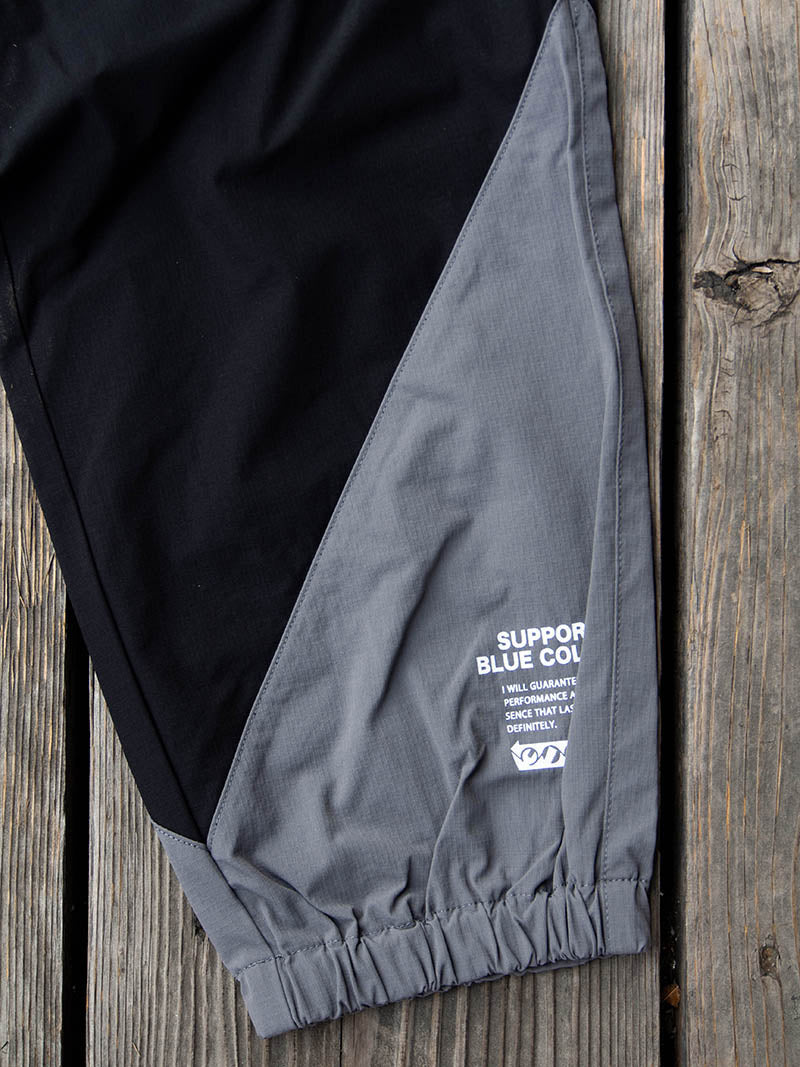 STRETCH TRACK PANTS -COMBINATION-