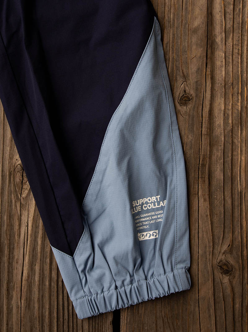 STRETCH TRACK PANTS -COMBINATION-