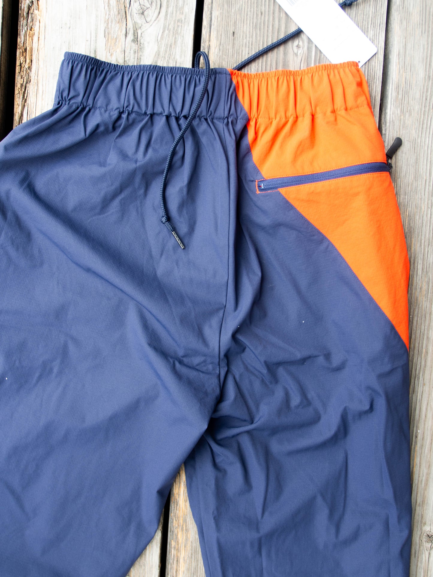 STRETCH TRACK PANTS -COMBINATION-