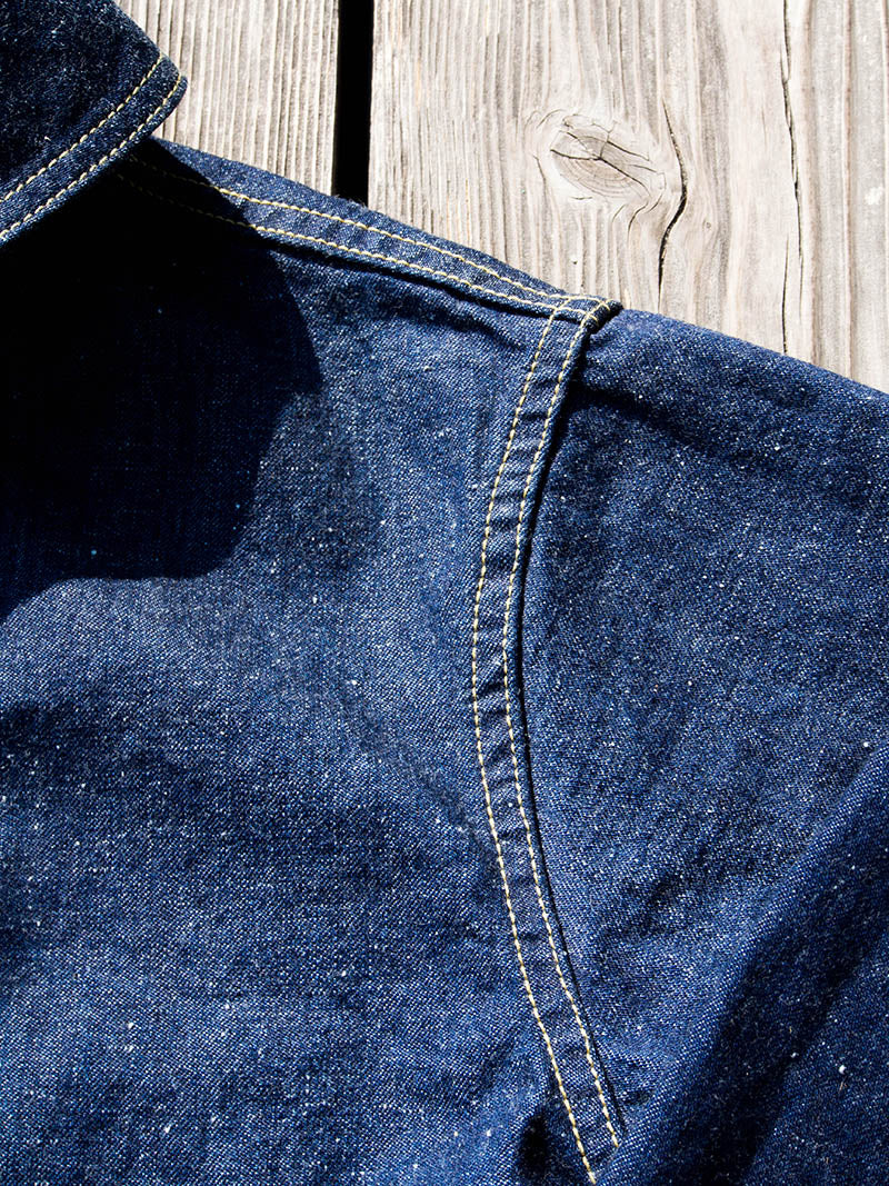 SBJ-120-323S 12oz JUMBO "SMALL LUMP" SELVEDDE US NAVY COVERALL