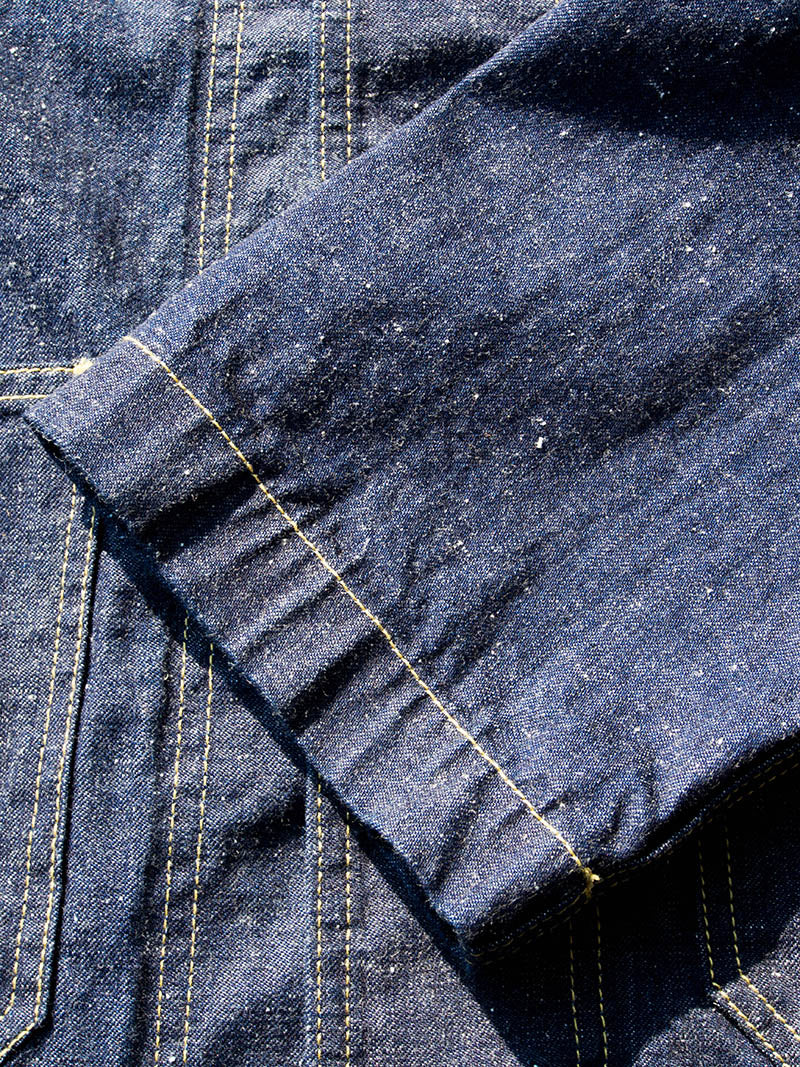 SBJ-120-323S 12oz JUMBO "SMALL LUMP" SELVEDDE US NAVY COVERALL