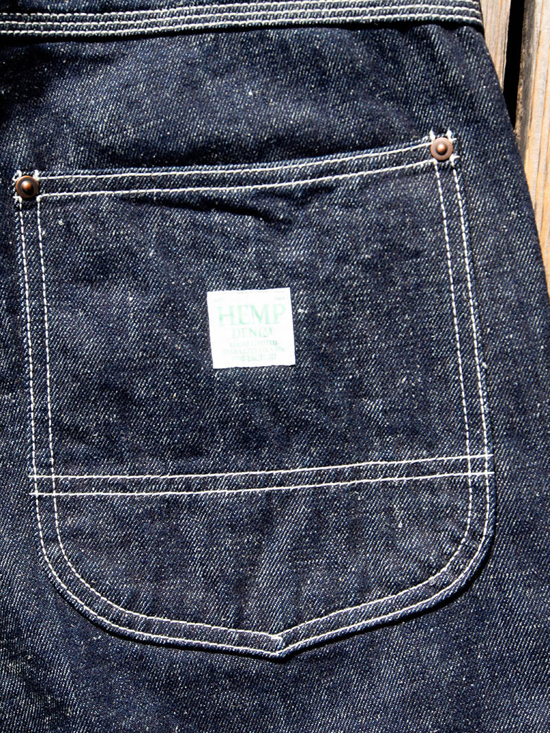 HEMP DENIM WORK PANTS