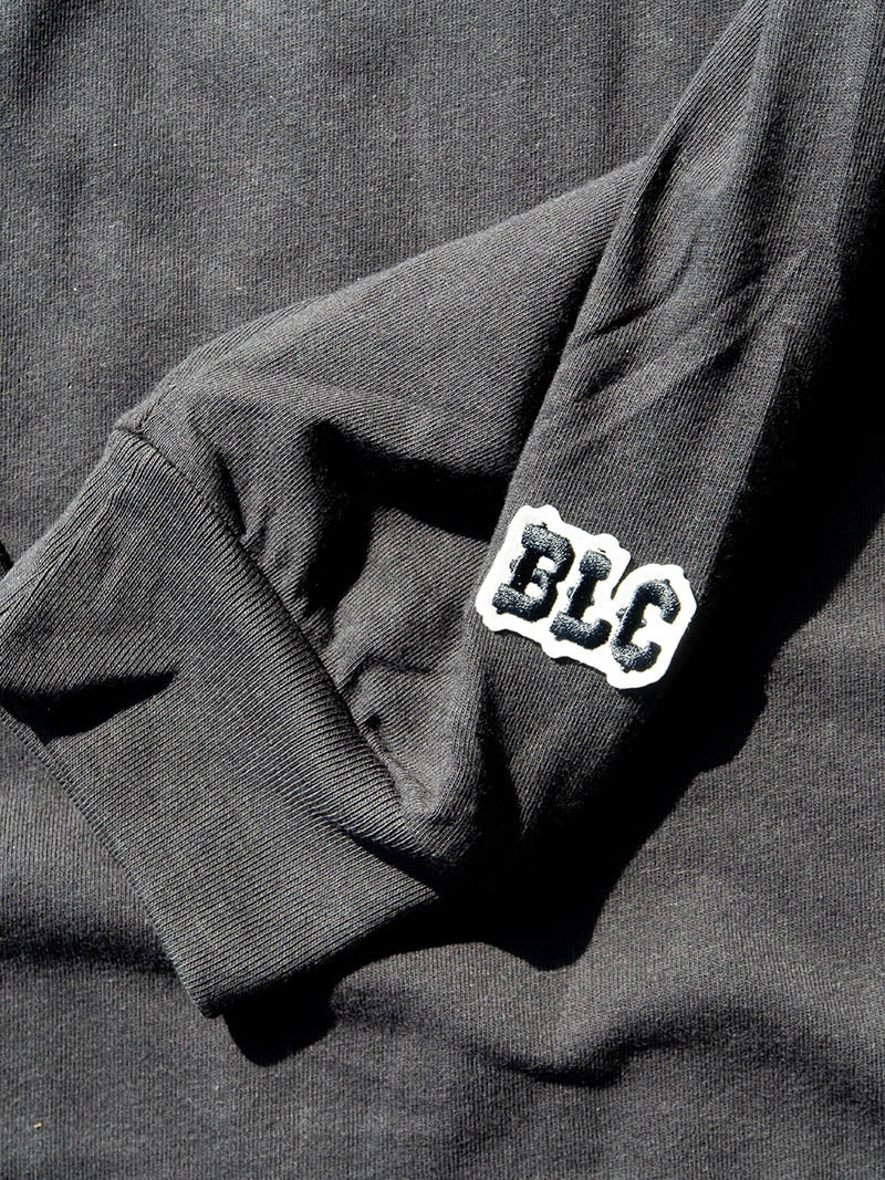 DRY COTTON PRINT L/S TEE -LINE-