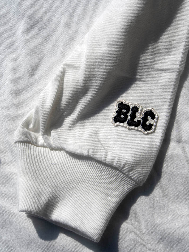 DRY COTTON PRINT L/S TEE -LINE-