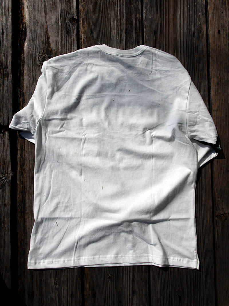 DRY COTTON PRINT L/S TEE -LINE-