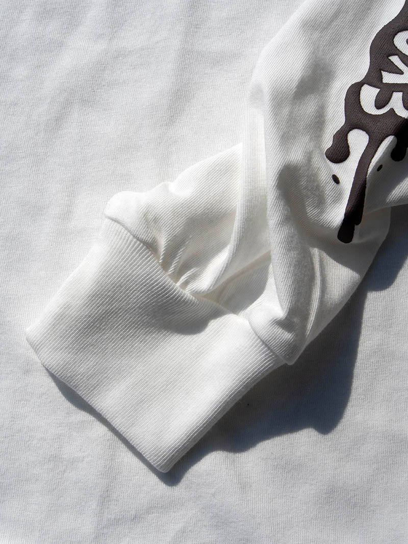 DRY COTTON PRINT L/S TEE -Artwork by JACK-O’ ART WORKS