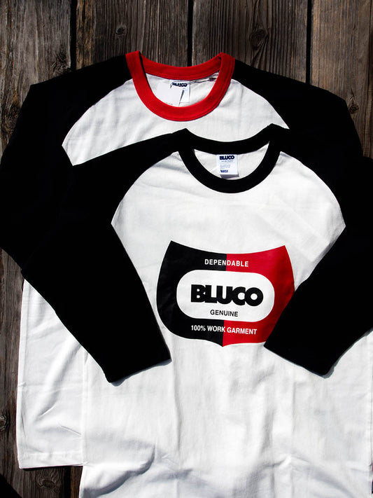 DRY COTTON PRINT RAGLAN 3/4 TEE -CHAMP-