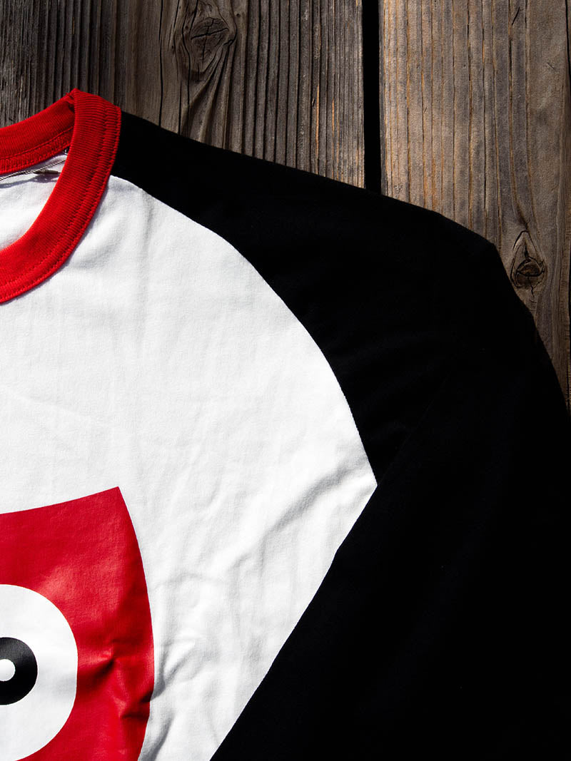 DRY COTTON PRINT RAGLAN 3/4 TEE -CHAMP-