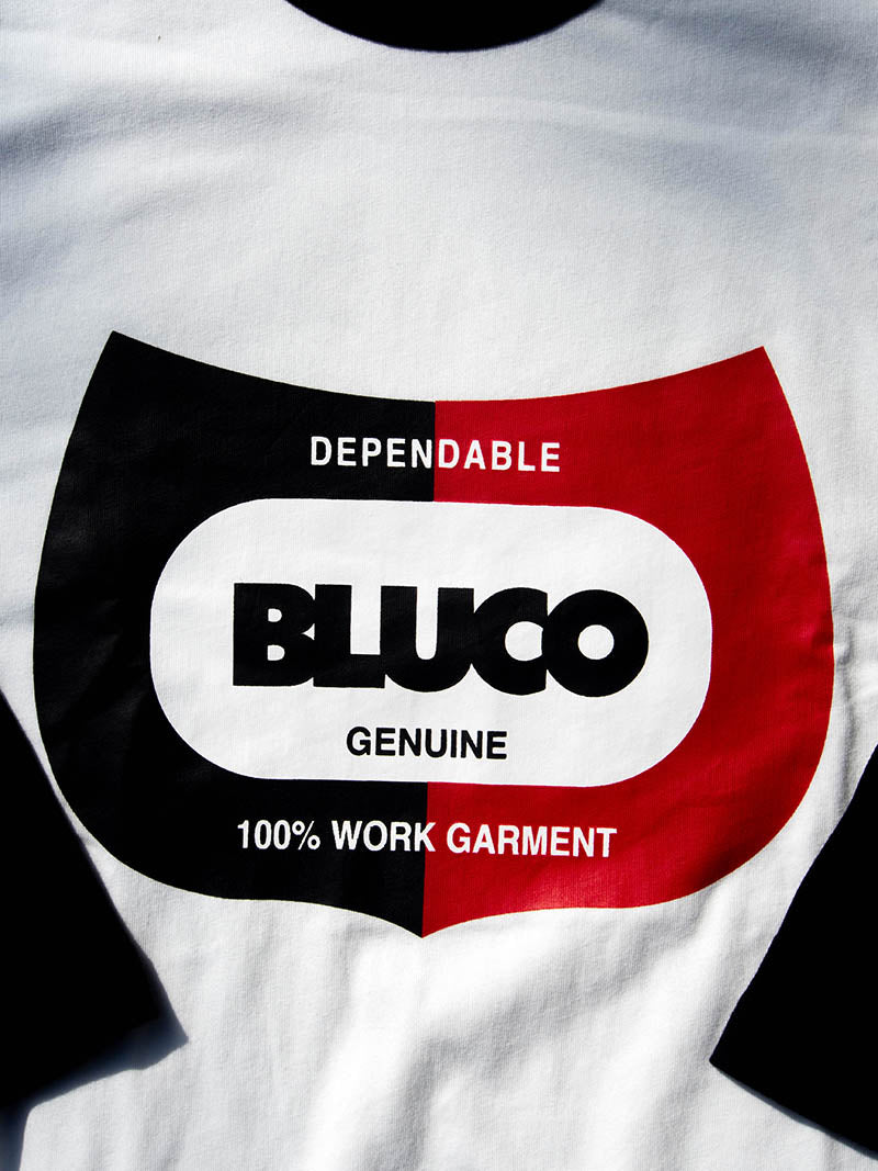 DRY COTTON PRINT RAGLAN 3/4 TEE -CHAMP-