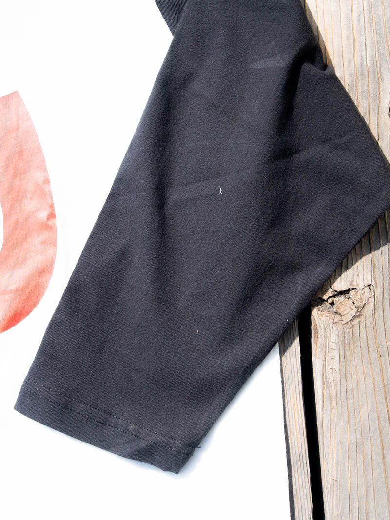 DRY COTTON PRINT RAGLAN 3/4 TEE -CHAMP-