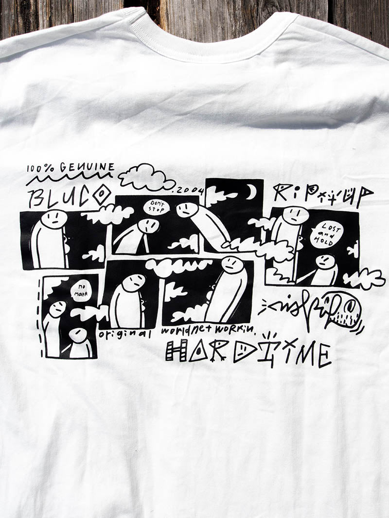 DRY COTTON PRINT TEE -Artwork by DISKAH-