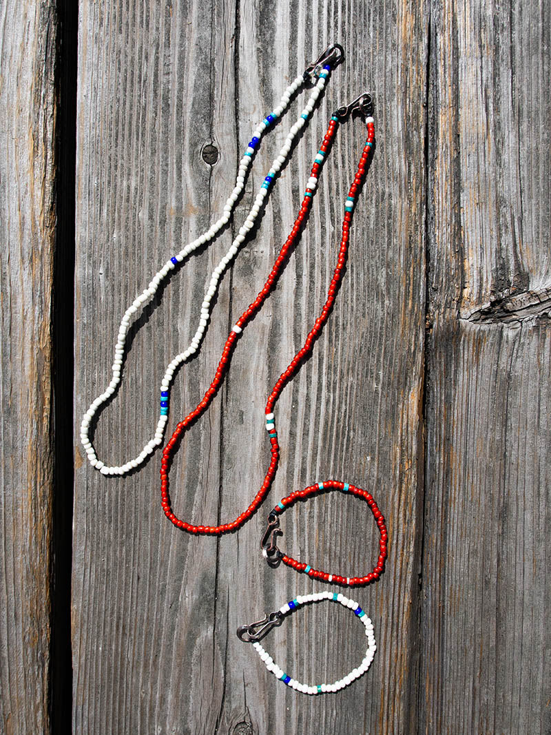 Antique Beaded Necklace / Bracelet