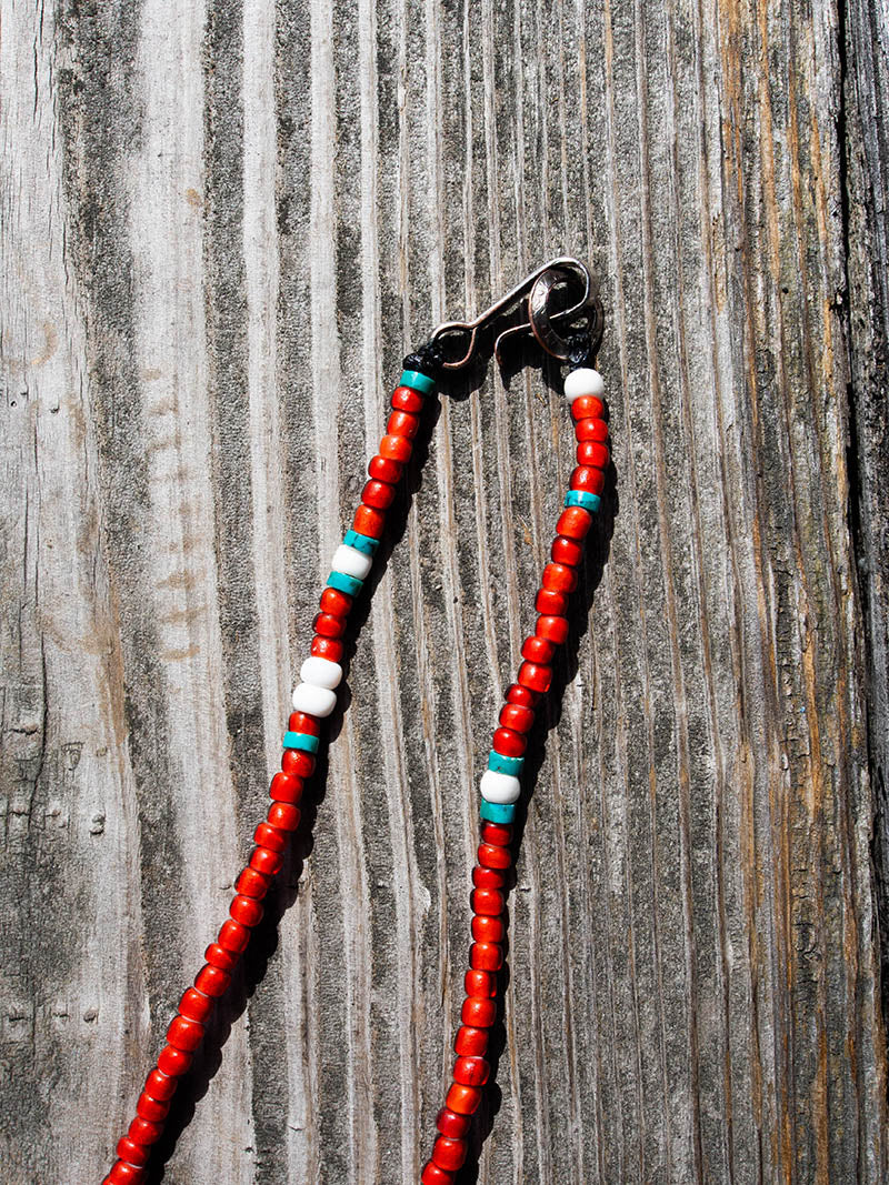 Antique Beaded Necklace / Bracelet