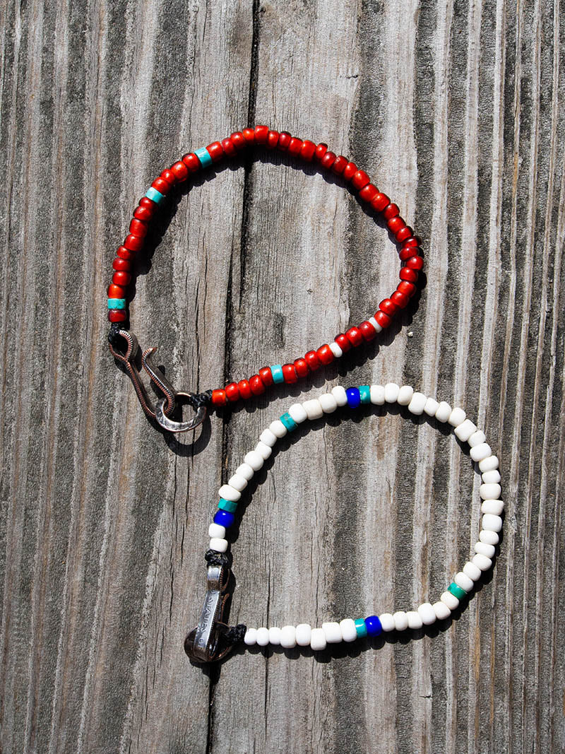 Antique Beaded Necklace / Bracelet