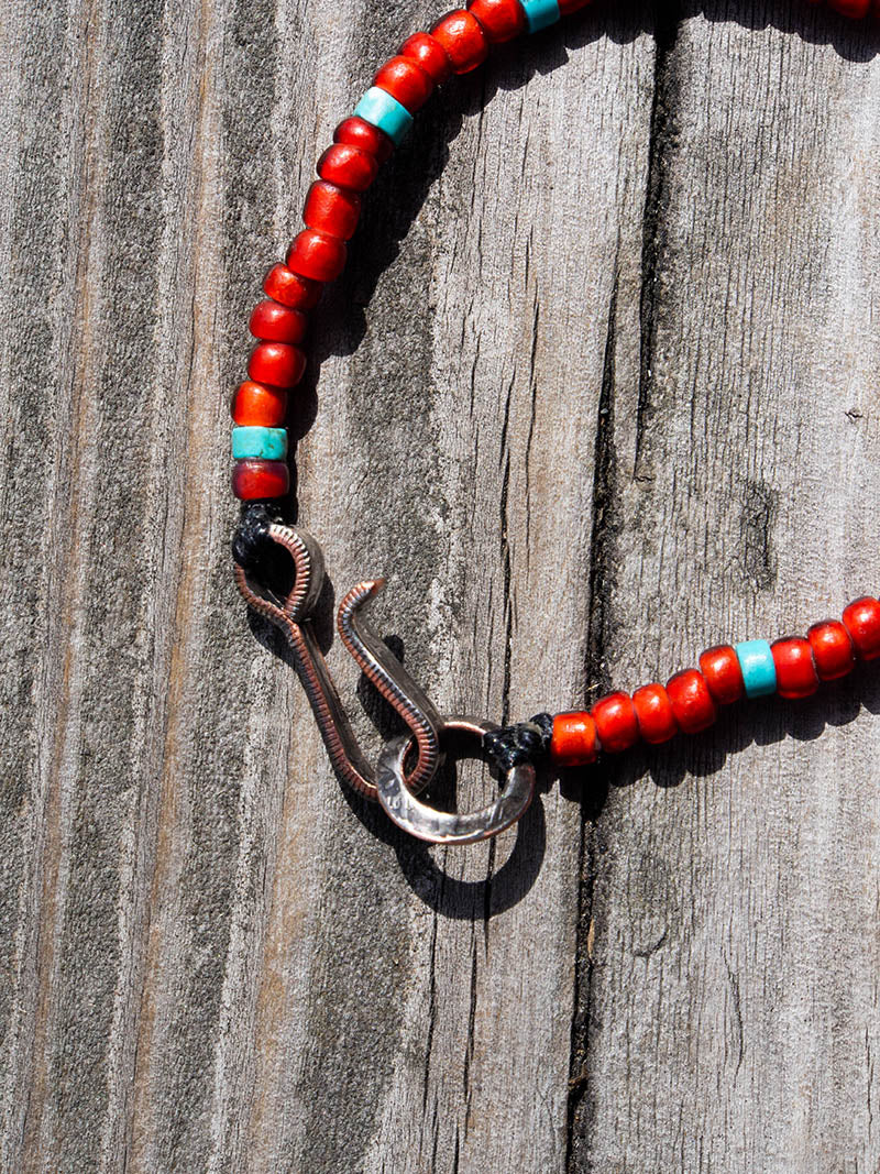 Antique Beaded Necklace / Bracelet