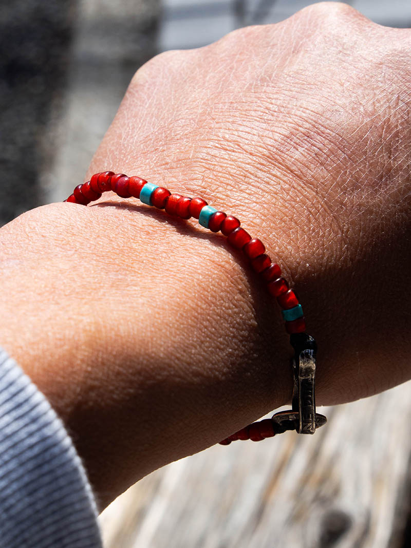 Antique Beaded Necklace / Bracelet