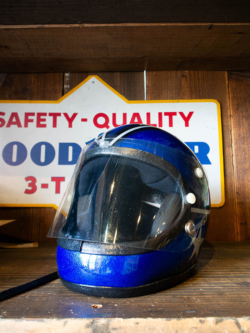 70s Vintage Helmet -SAFE TECH-