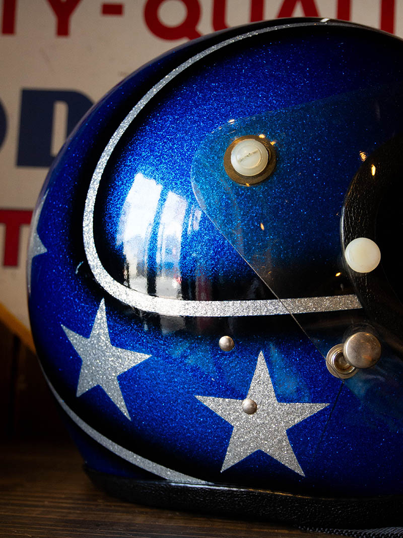 70s Vintage Helmet -SAFE TECH-