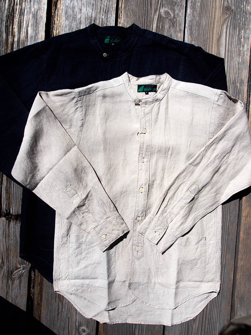 Band Collar Shirt