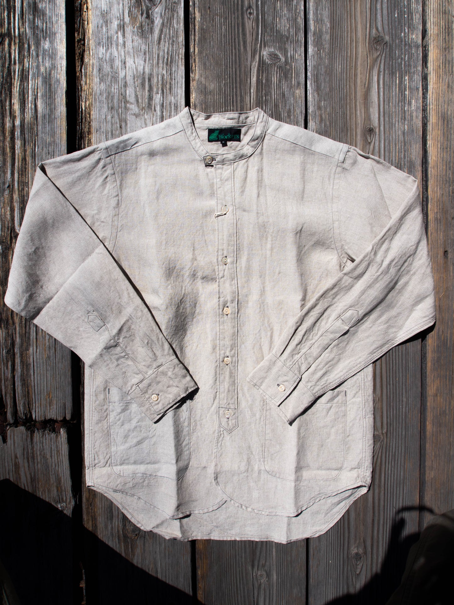 Band Collar Shirt