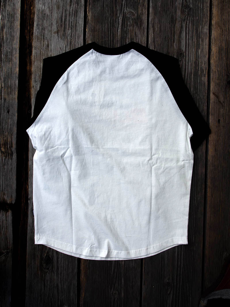 RAGLAN 3/4 TEE -BWG-