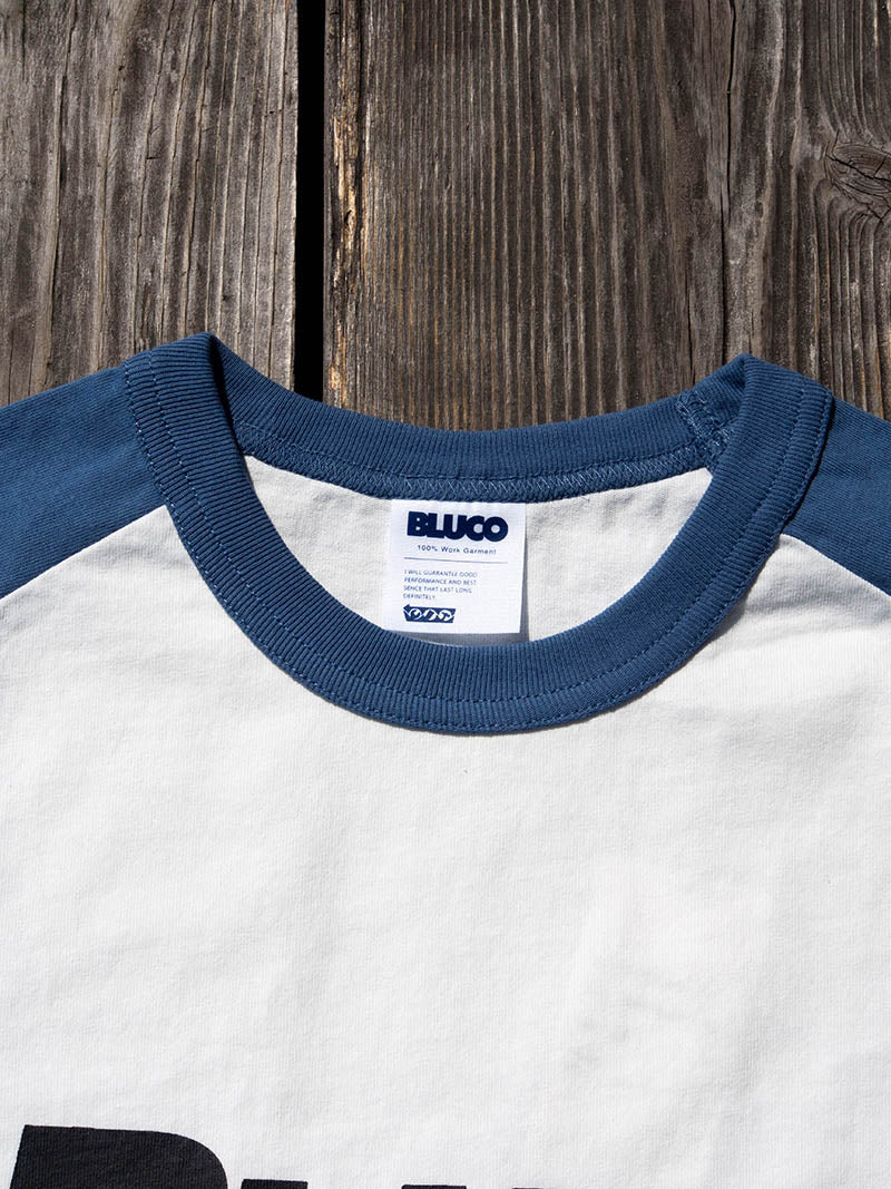 RAGLAN 3/4 TEE -BWG-