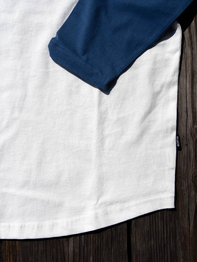 RAGLAN 3/4 TEE -BWG-