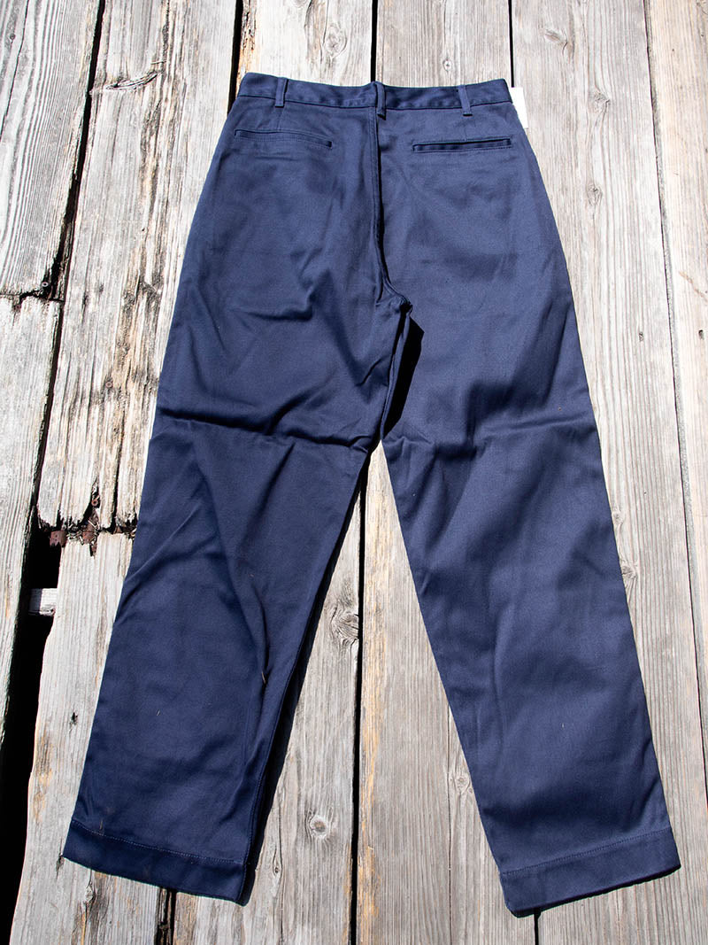 Classic Trousers -Navy-