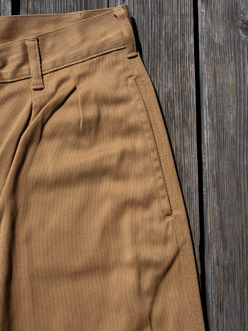 Classic Trousers -Khaki-