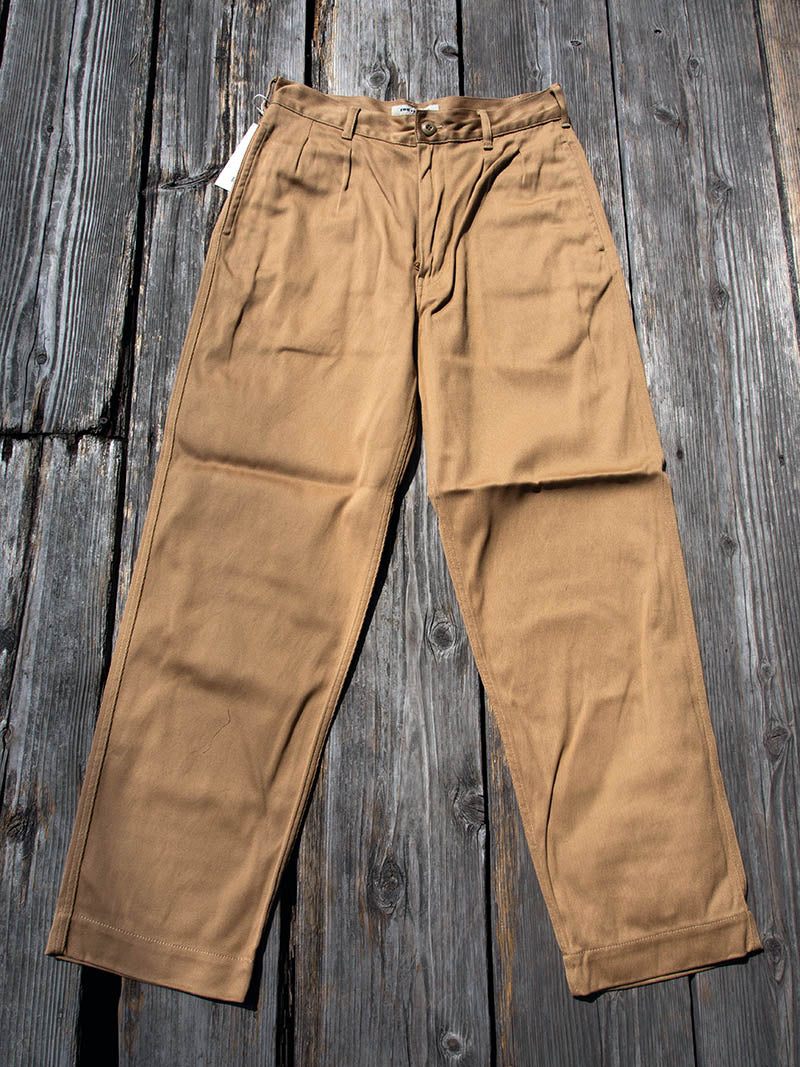 Classic Trousers -Khaki-