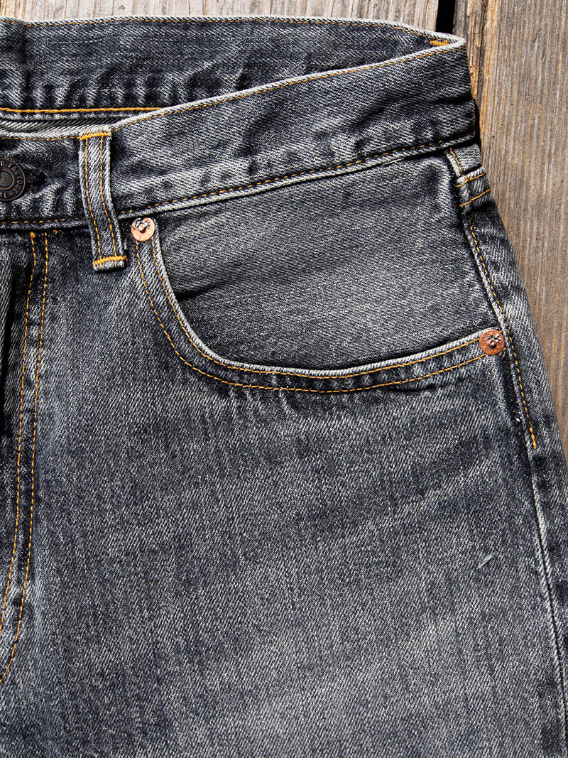SELVED 66 DENIM 5P -Black-