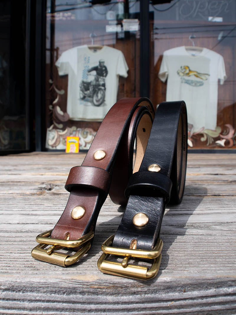 "ART BROWN" 24mm NARROW BELT