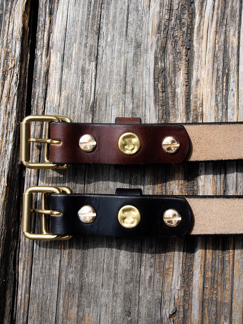 "ART BROWN" 24mm NARROW BELT